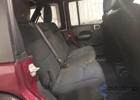 2021 Jeep Wrangler Unlimited Sport S 4X4 z USA, uszkodzony, nr VIN 1C4HJXDG0MW783680